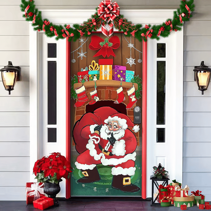 🌟2024 Christmas Front Door Decoration