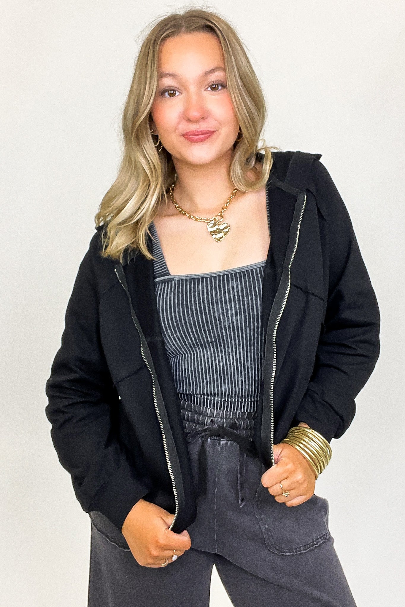 Structured Seam Hoodie