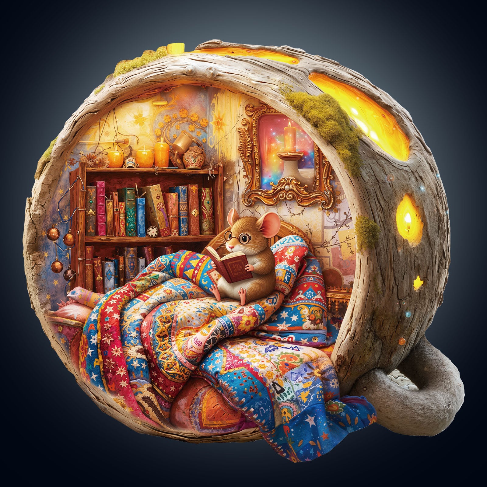 House of Mice Wooden Jigsaw Puzzle