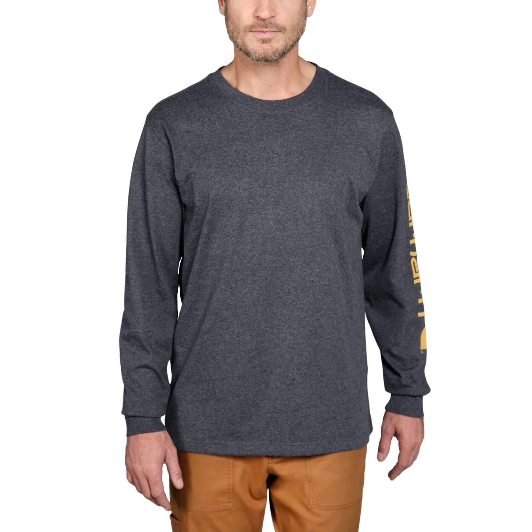 CHT Heavyweight Relaxed Fit Long-Sleeve Logo T-Shirt EK231