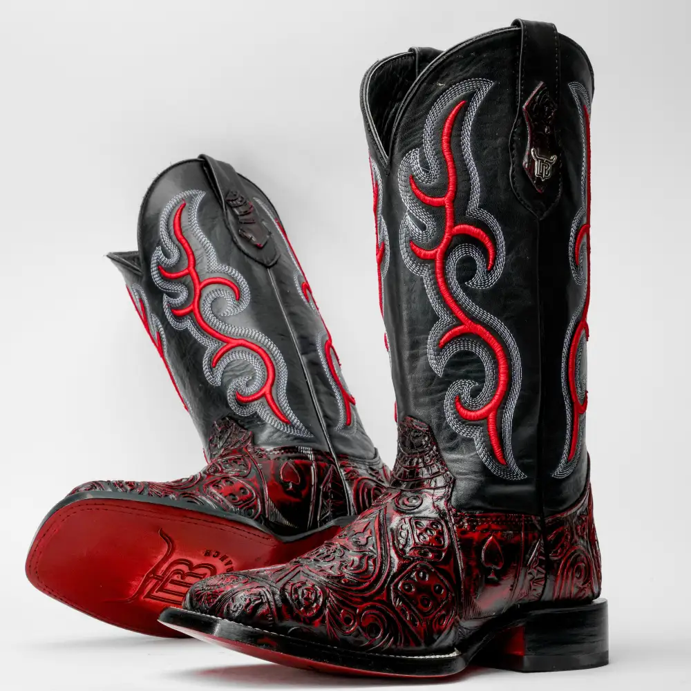 Ace Of Spades Red Wine - Square Toe