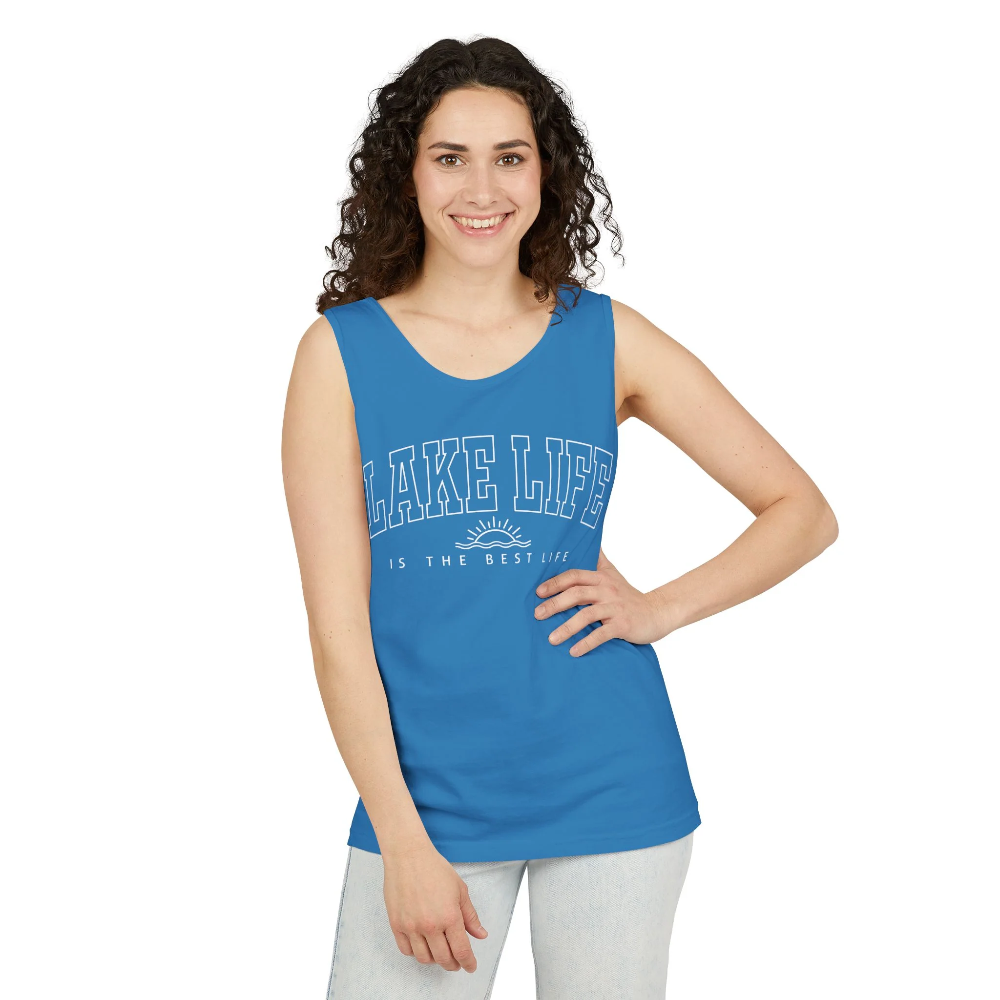 Lake Life Garment-Dyed Tank Top