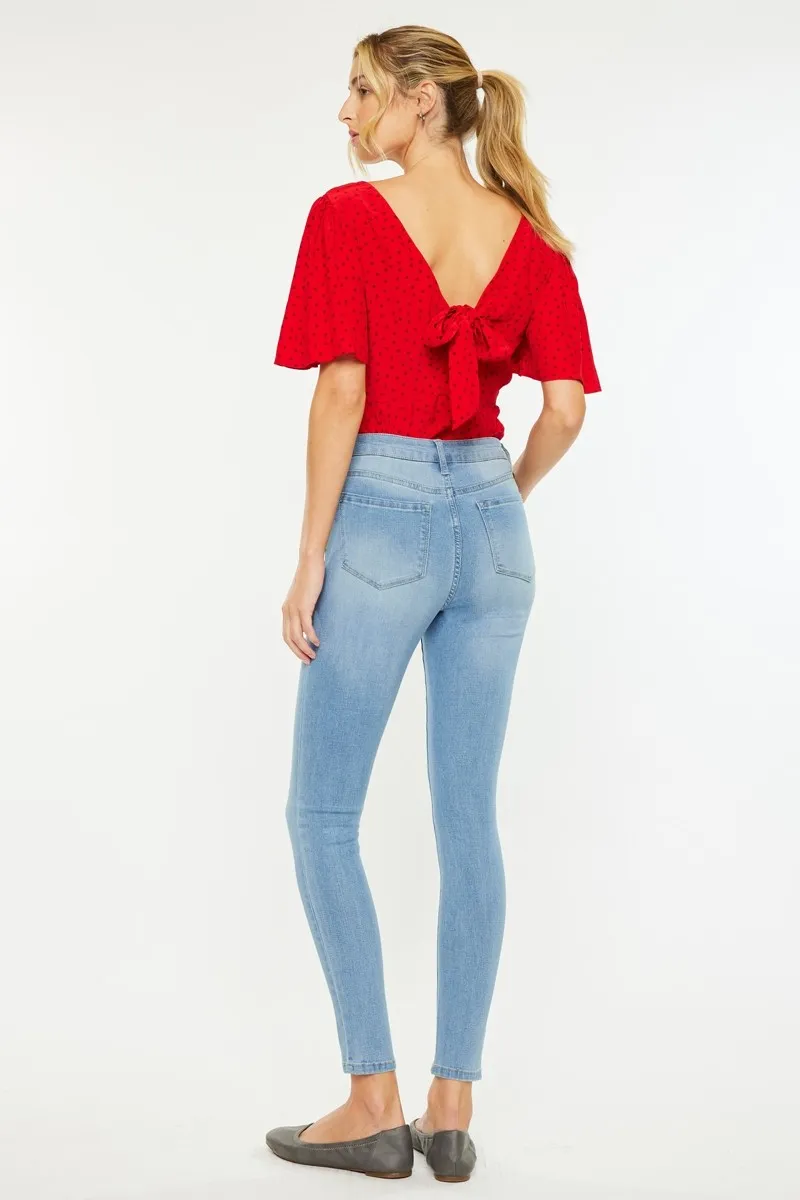 High Rise Super Skinny Jeans
