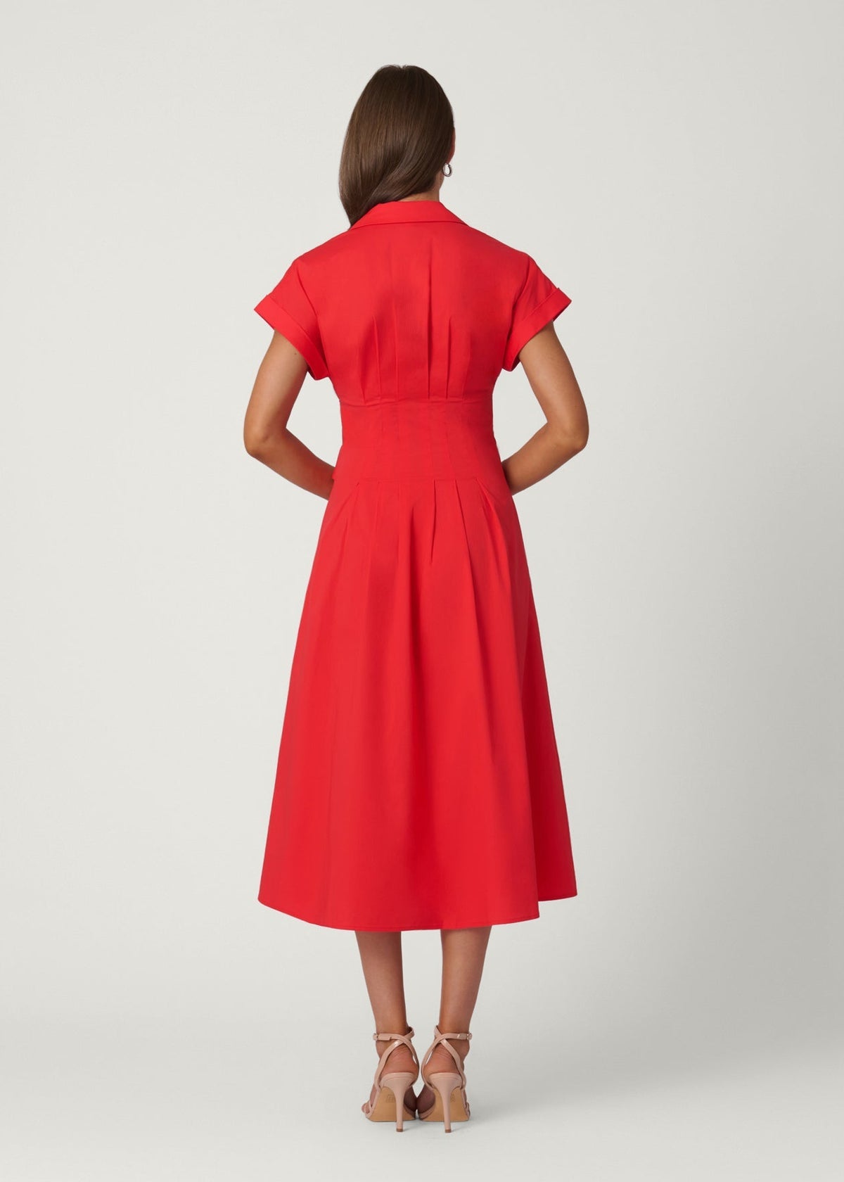 Beatrice Dress in Tomato