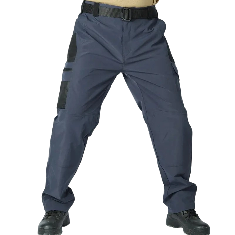 Men's Solid Color Tactical Work Pants,230g/m² new fabric，with Multiple Pockets and Zipper Closures, Durable Outdoor Training Pants, Available in Multiple Colors