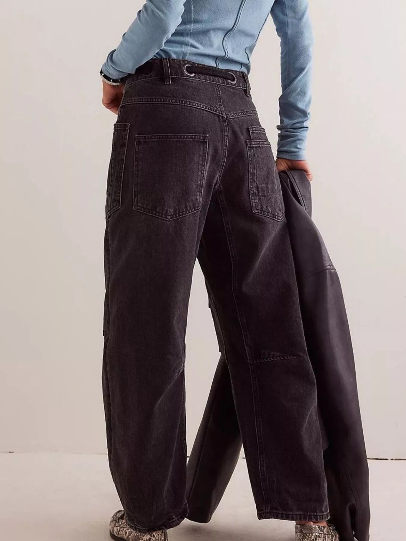 Washed Relaxed Fit Jeans