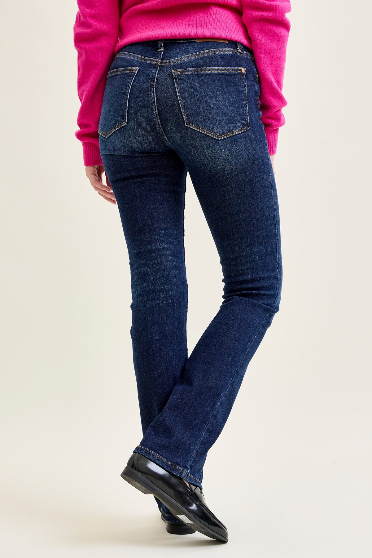 Daisy Dark Dream Mid Rise Bootcut