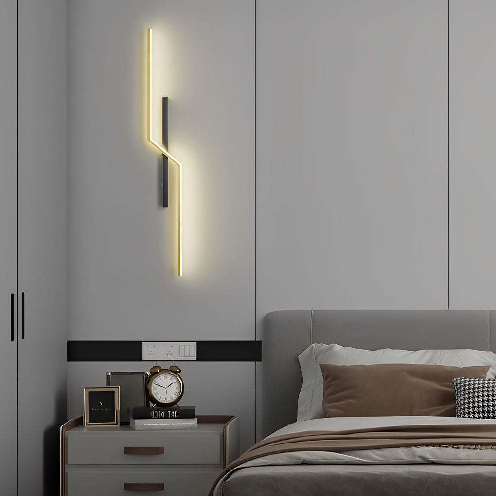 Lines Creative LED Modern Minimalist Wall Lamp Decorative Wall Sconces Lighting