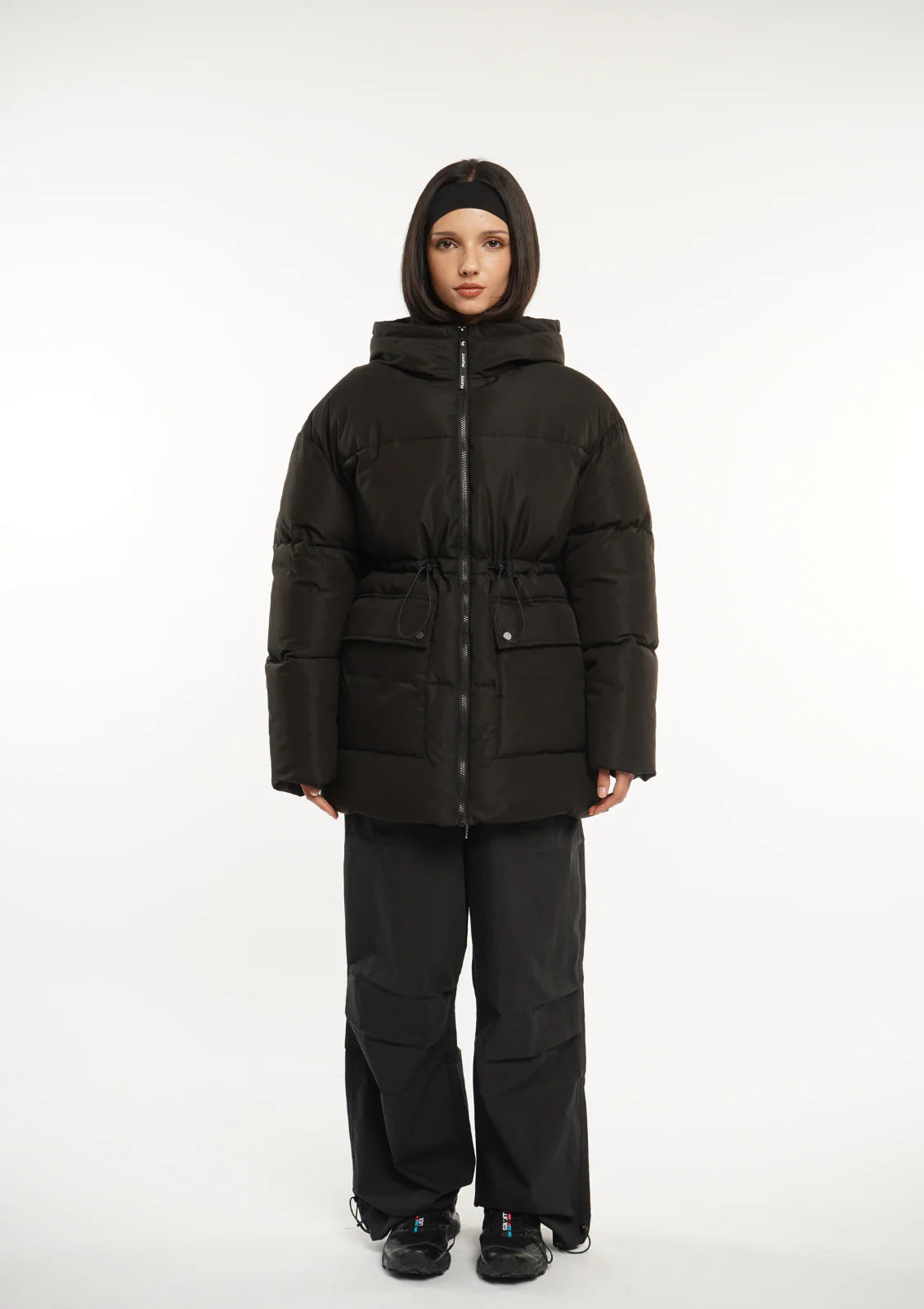 Hooded Puffer Jacket Splashproof