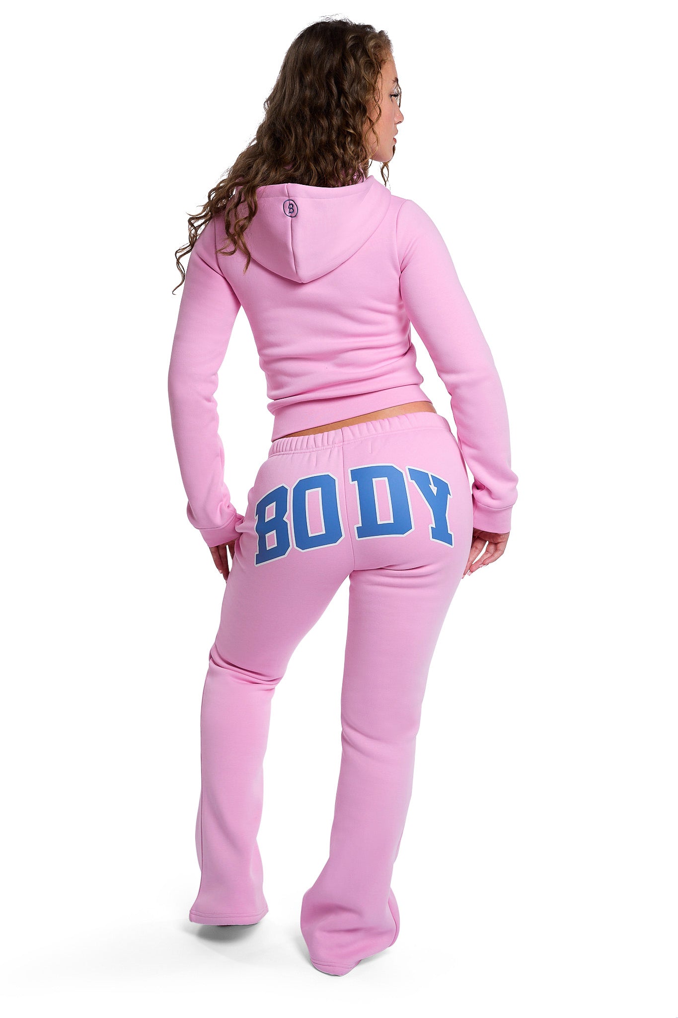 BACKSHOT HOODIE 2.0 (BUBBLEGUM PINK/BLUE)