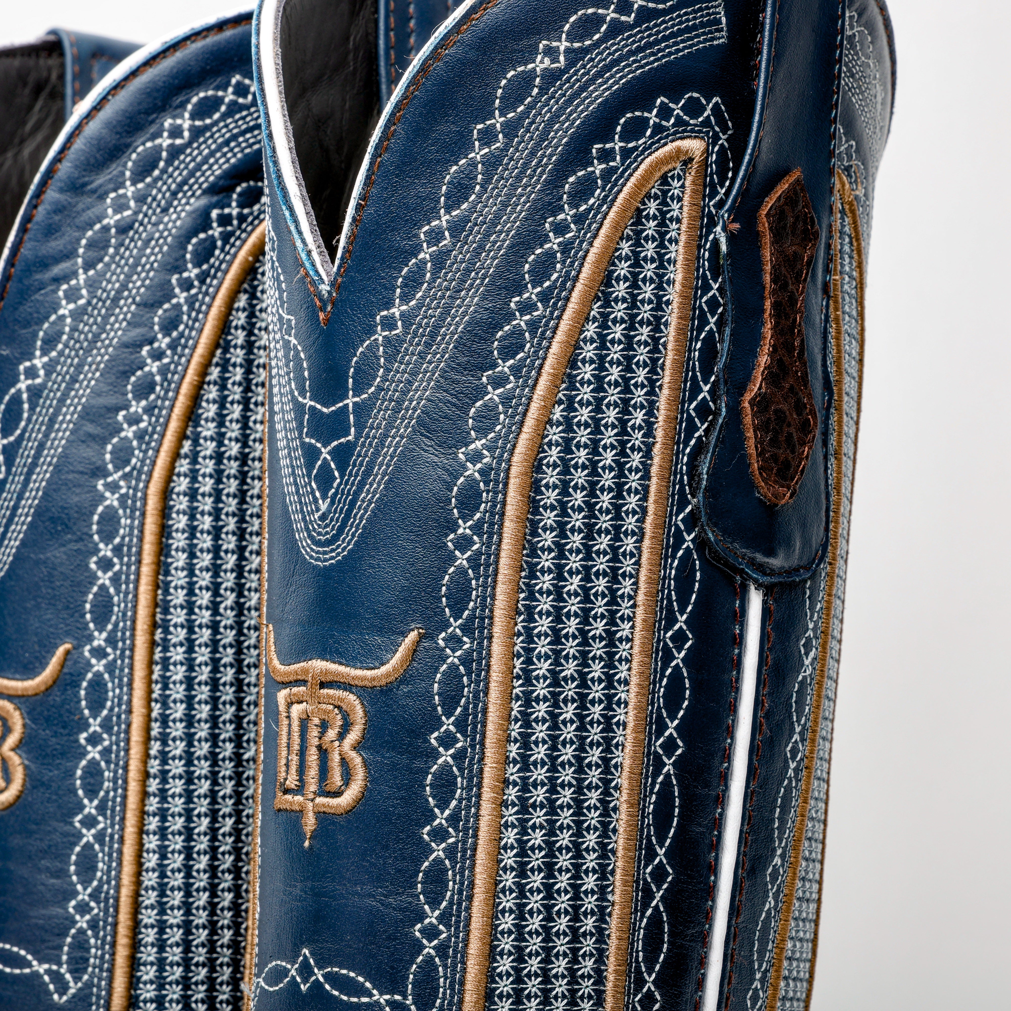 Chocolate Brown Rough-Out Boots - Square Toe