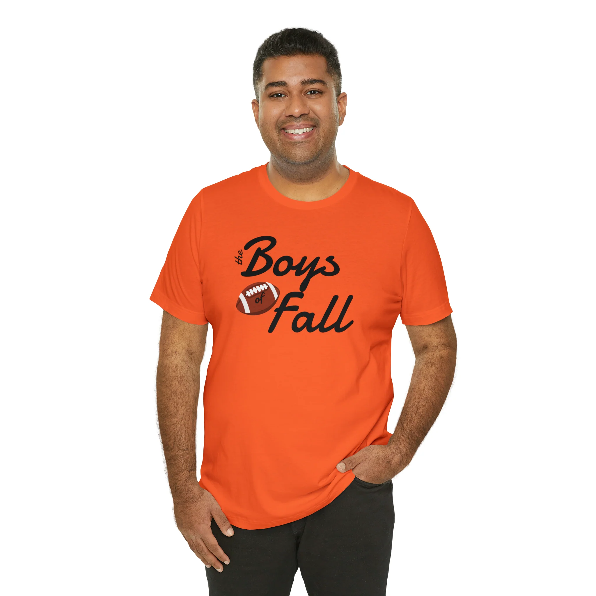 Boys of Fall Football Patch Unisex Softstyle T-Shirt