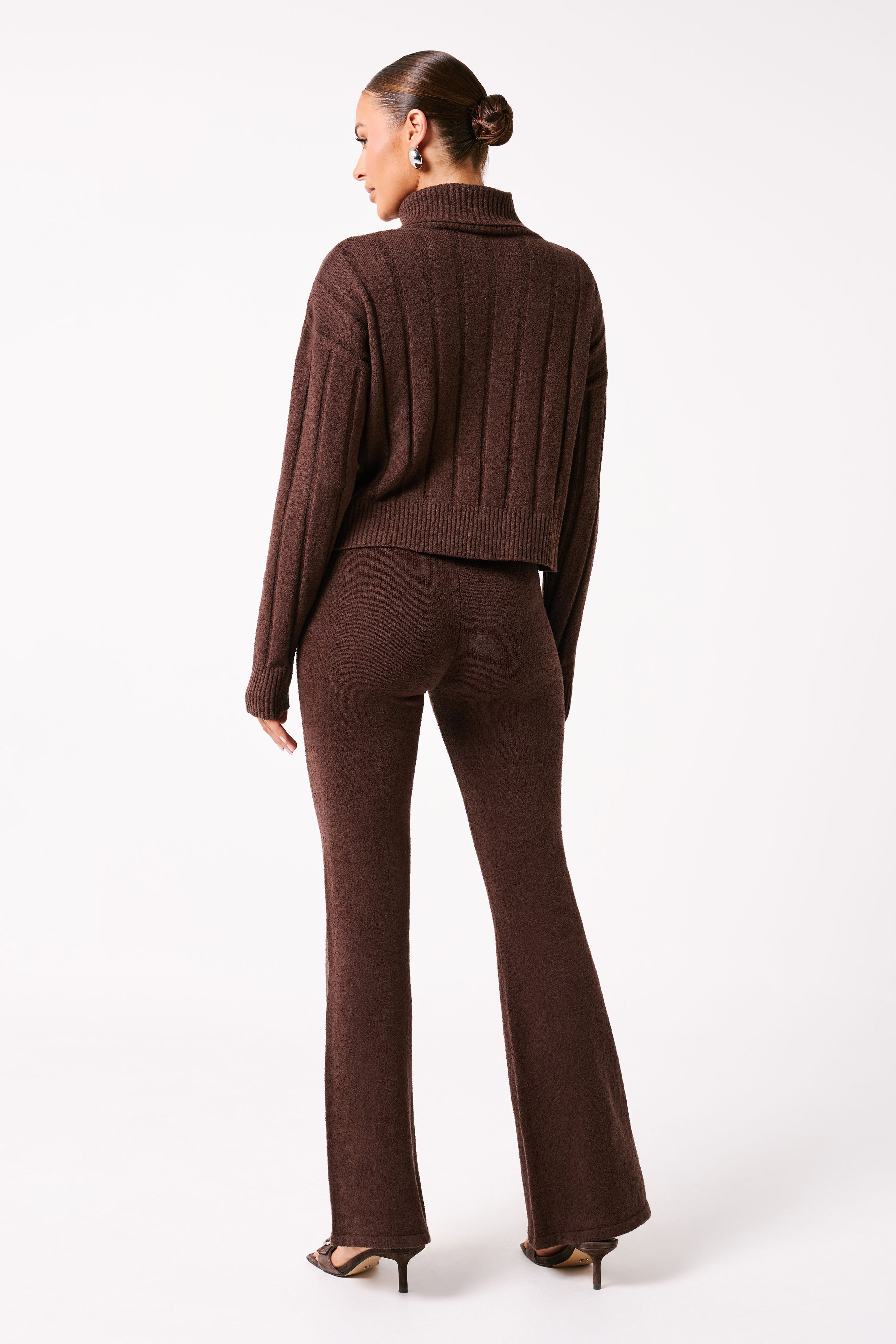 Chocolate Knit Pants