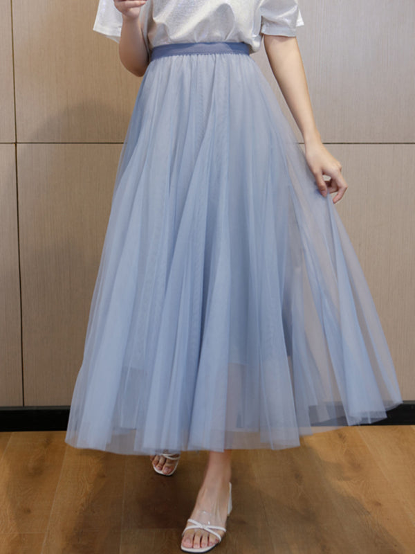 A-Line Skirt Midi Skirt