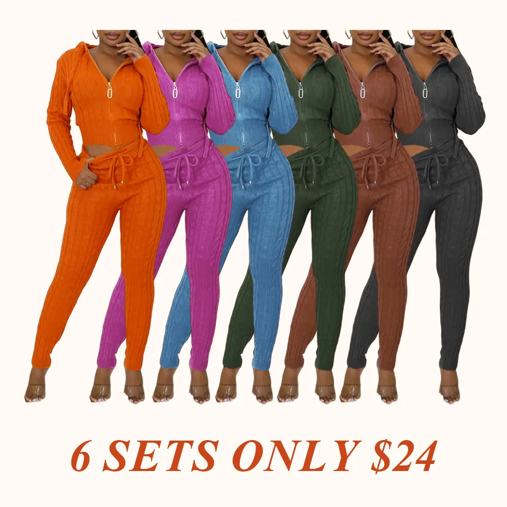 Women's Fashion Sweater Legging Set