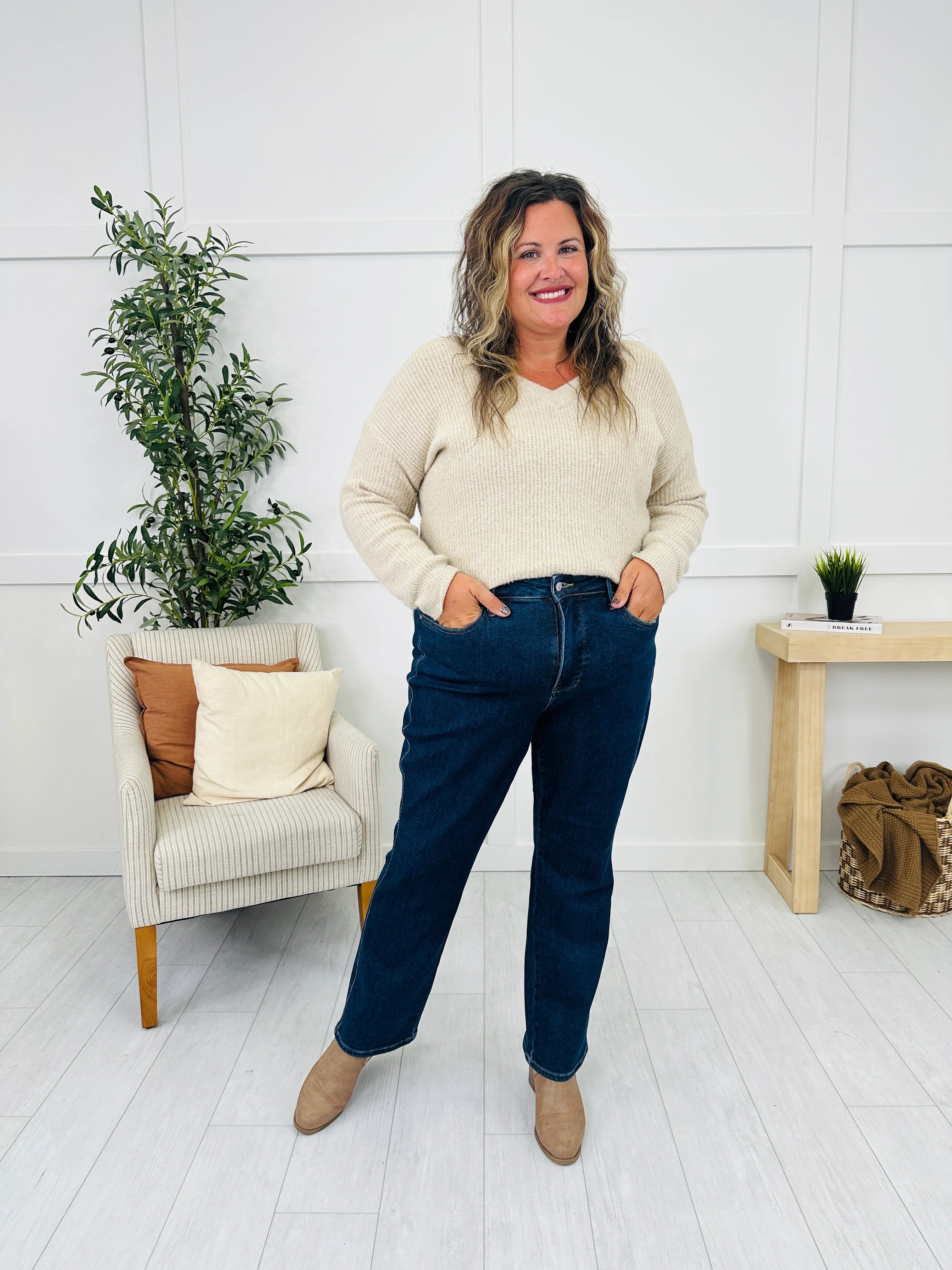 Judy Blue Crazy in Love Tummy Control Straight Leg Jeans