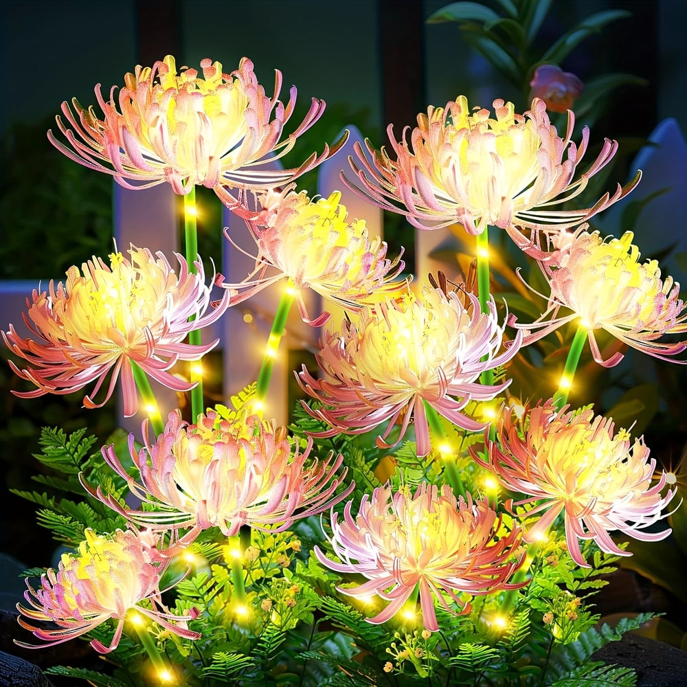 Waterproof Solar Lycoris Radiata Stake Lights