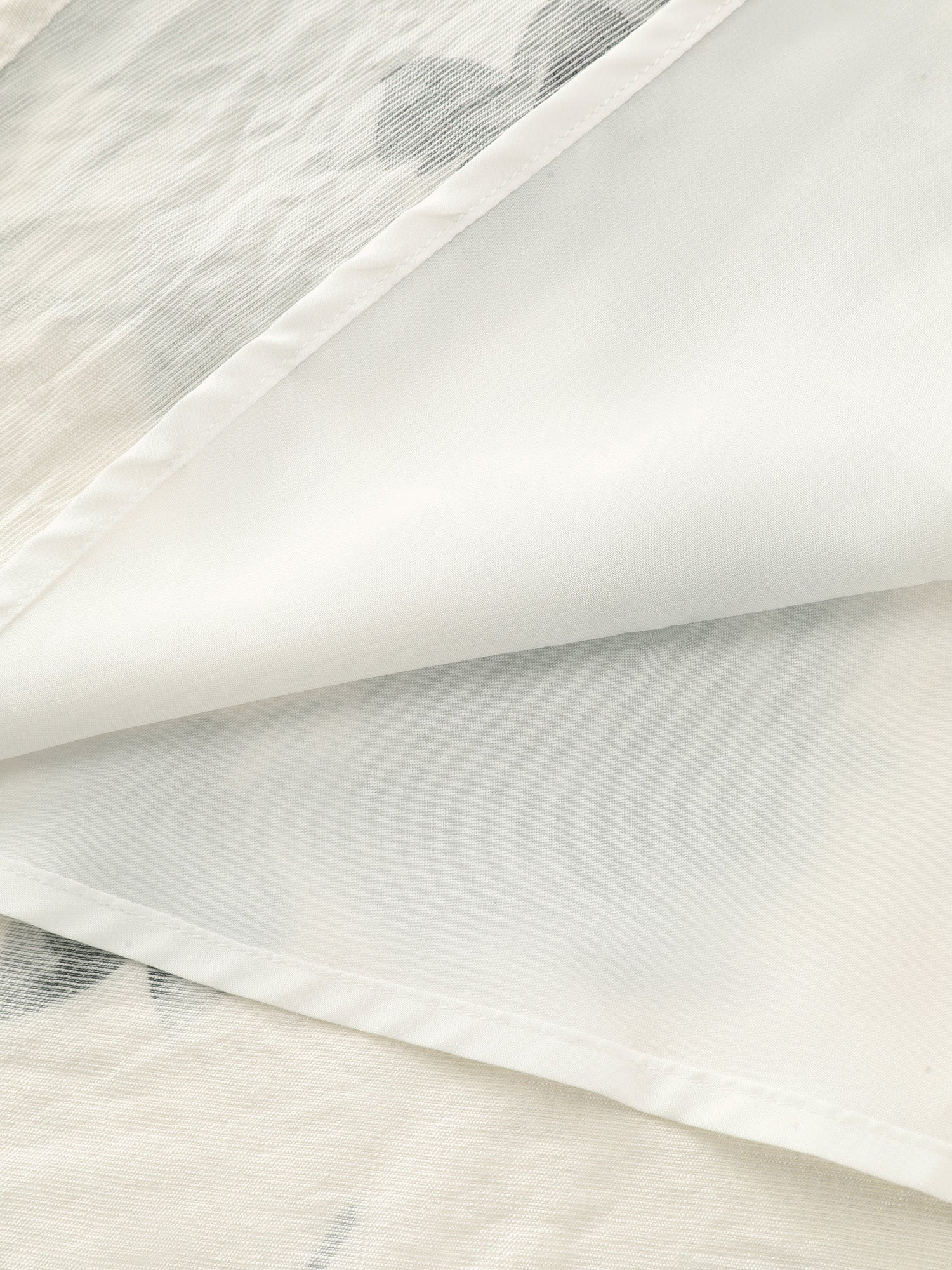 Color Contrast Floral Sweetheart Midi Dress