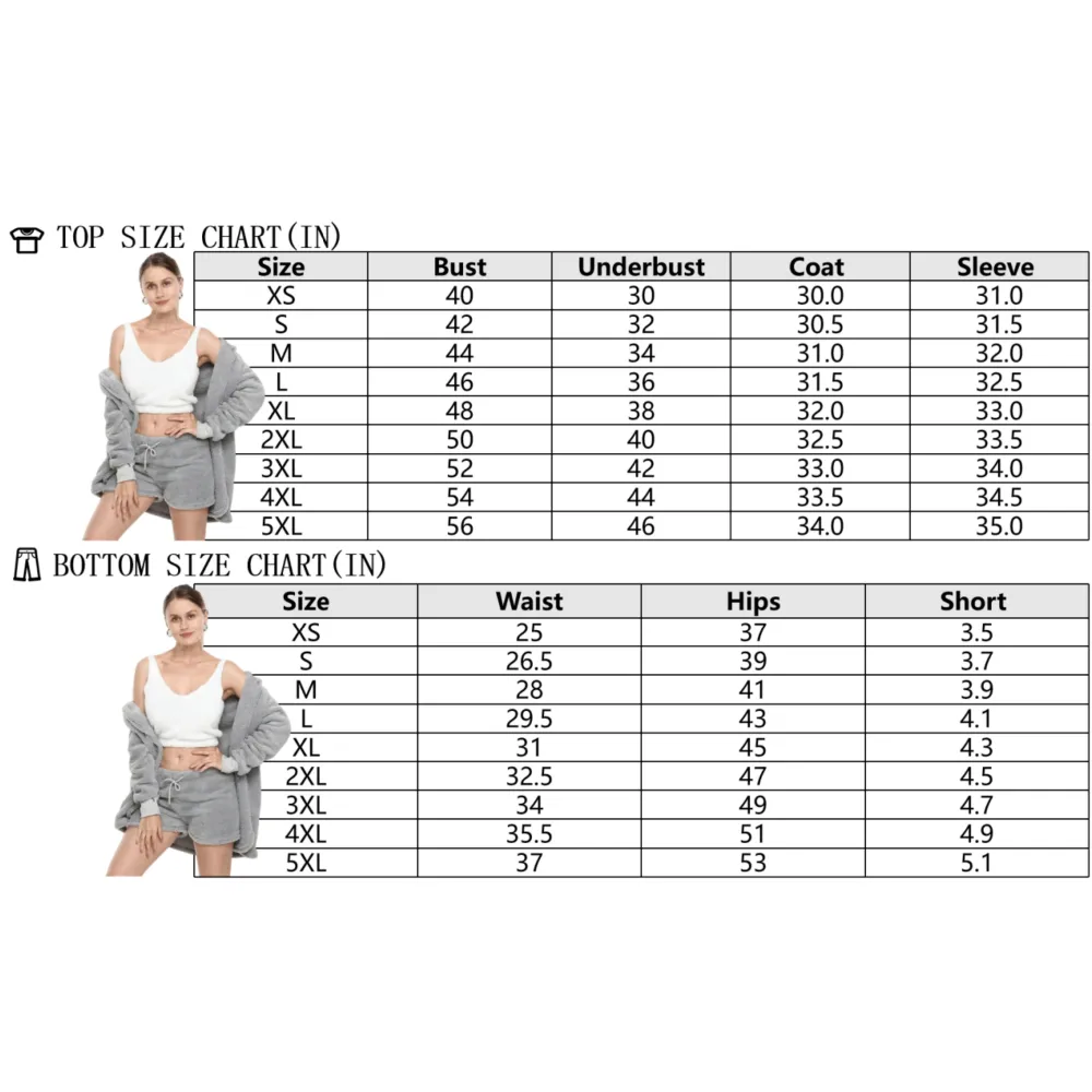 Women's Sherpa Fleece 3-Piece Cozy Loungewear Set