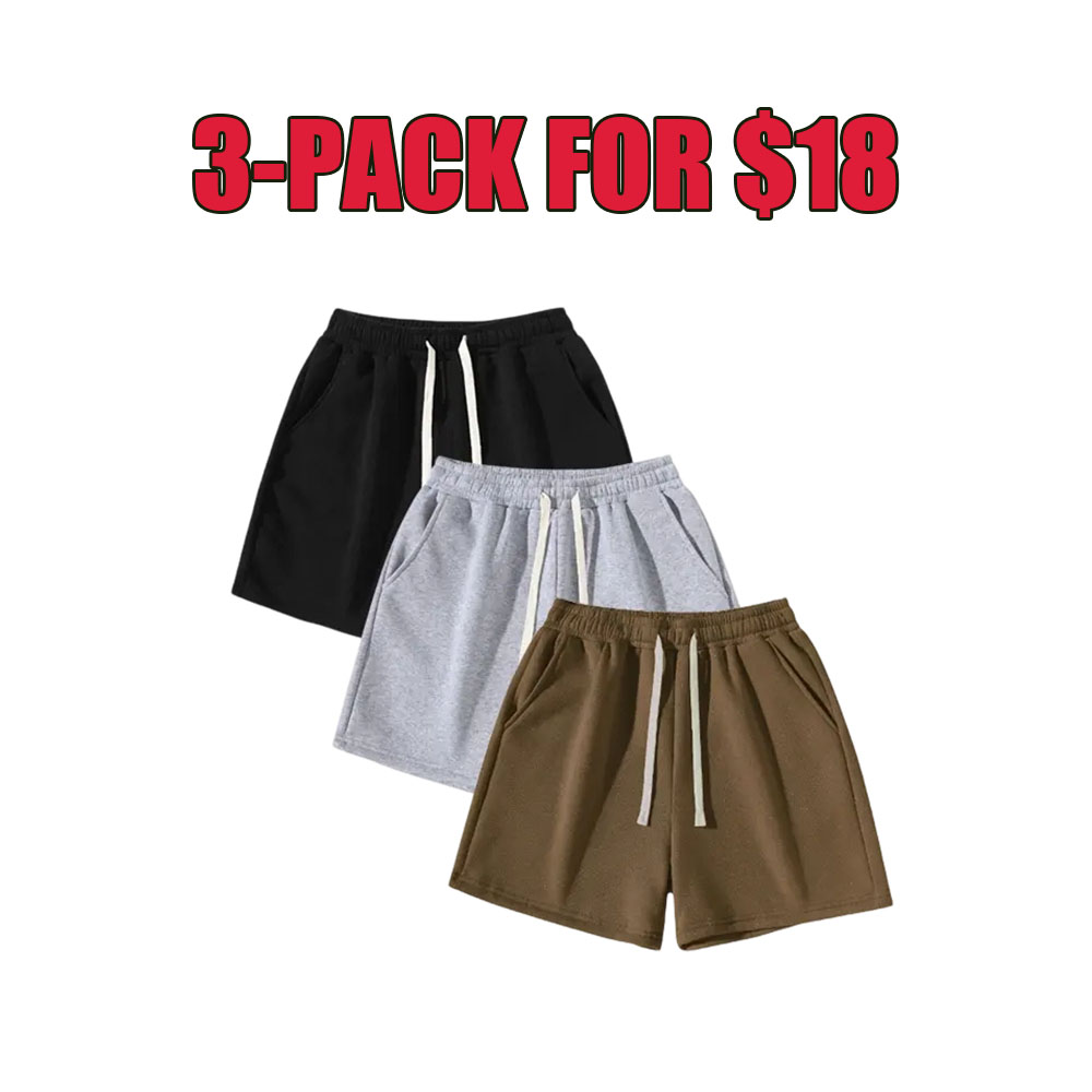 Lightweight Everyday Comfort Shorts (Unisex, XS–5XL)