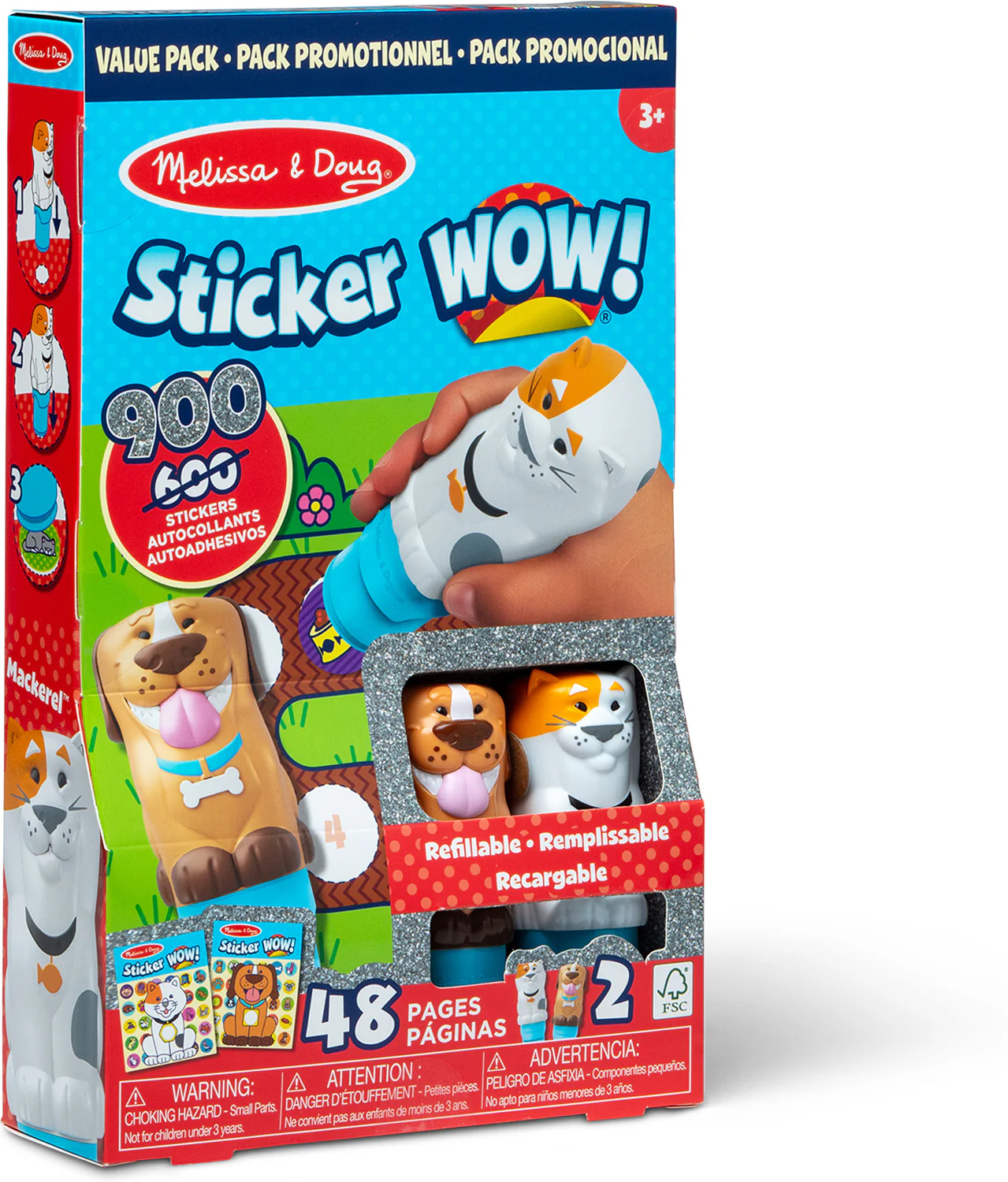 Sticker Stamper Pets Value Pack