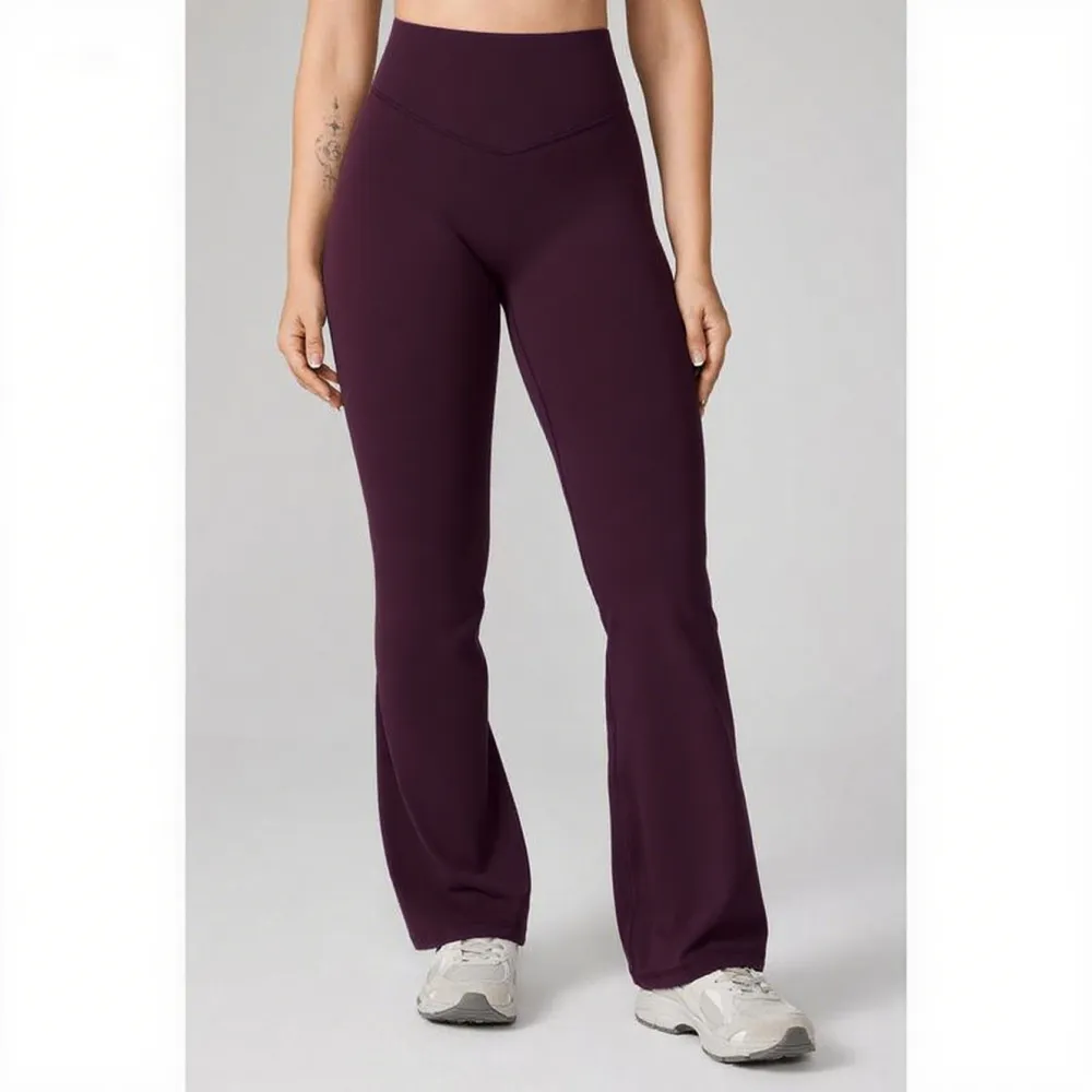 🔥8- PACK No Front Seam Flare Leggings 31