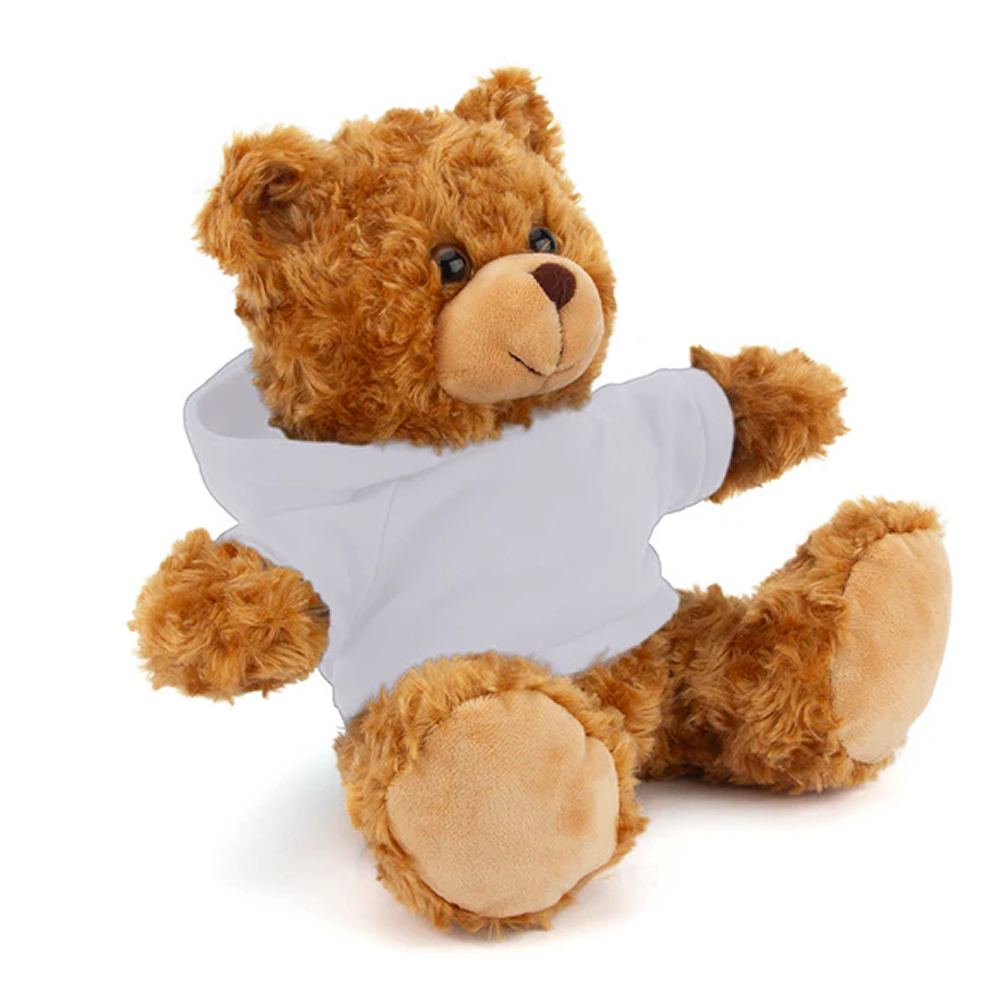 Customized Mocha Bear with Hoodie 11inch