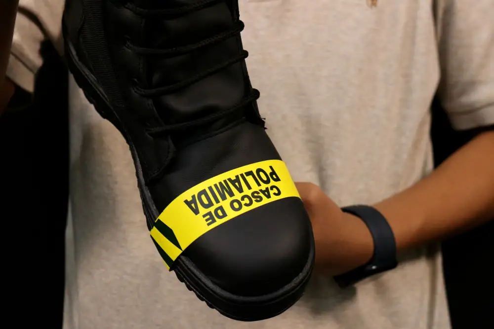 Men's Military-Style Tactical Boots: Wear-Resistant, Non-Slip, Polyamide Toe