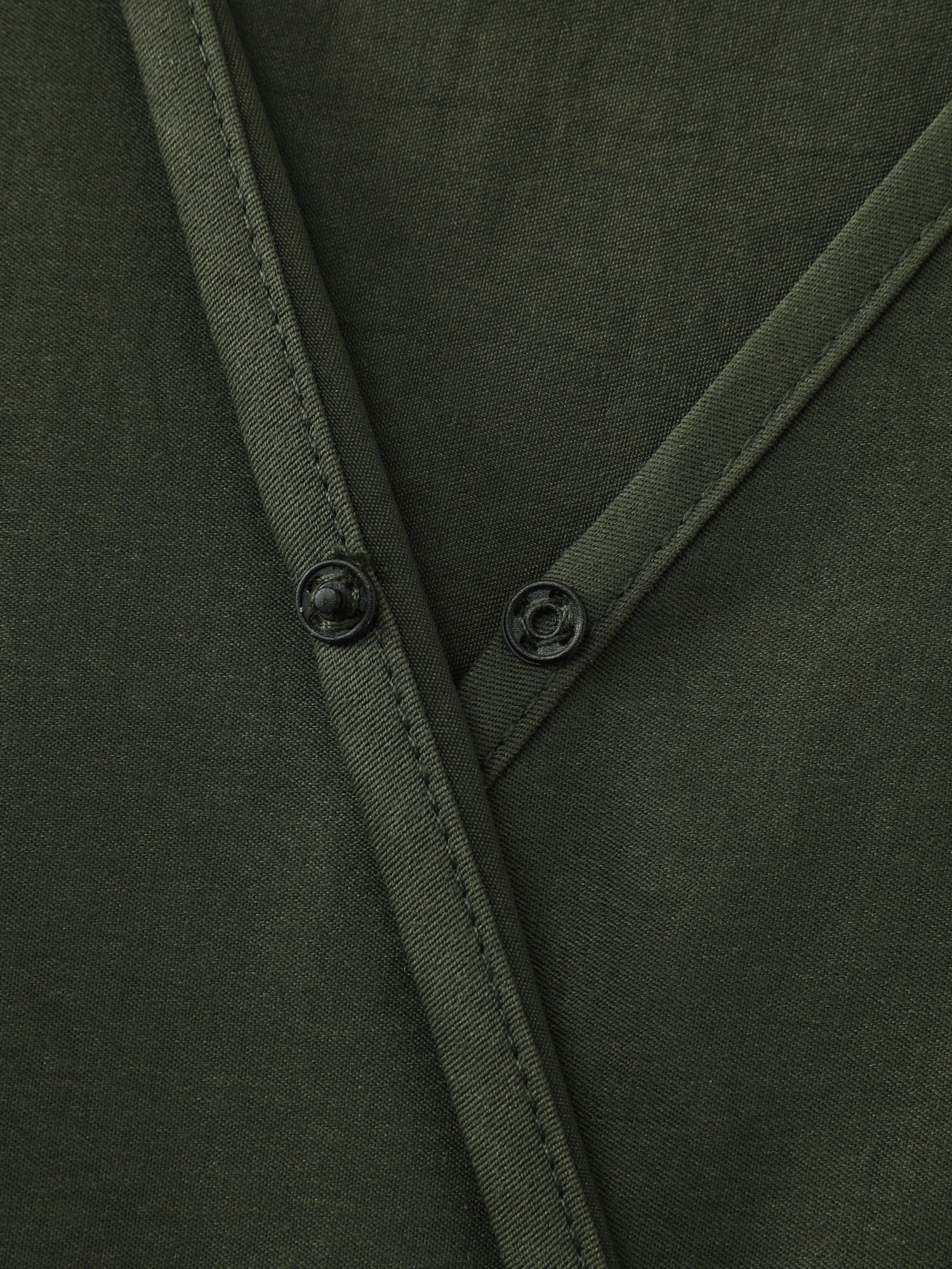 Waist-Tie Asymmetrical Hem Pockets Midi Dress