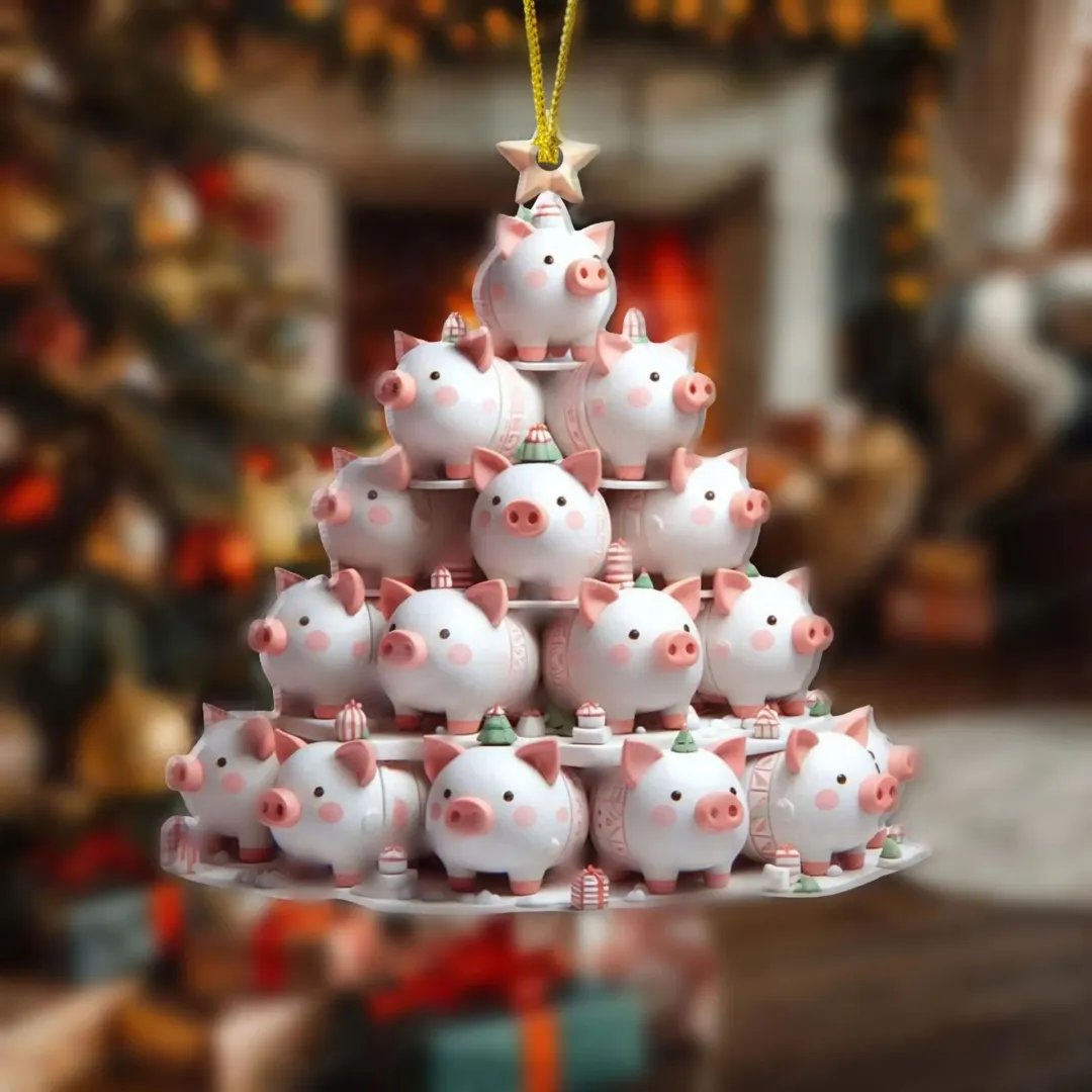 Stacking Christmas Ornaments