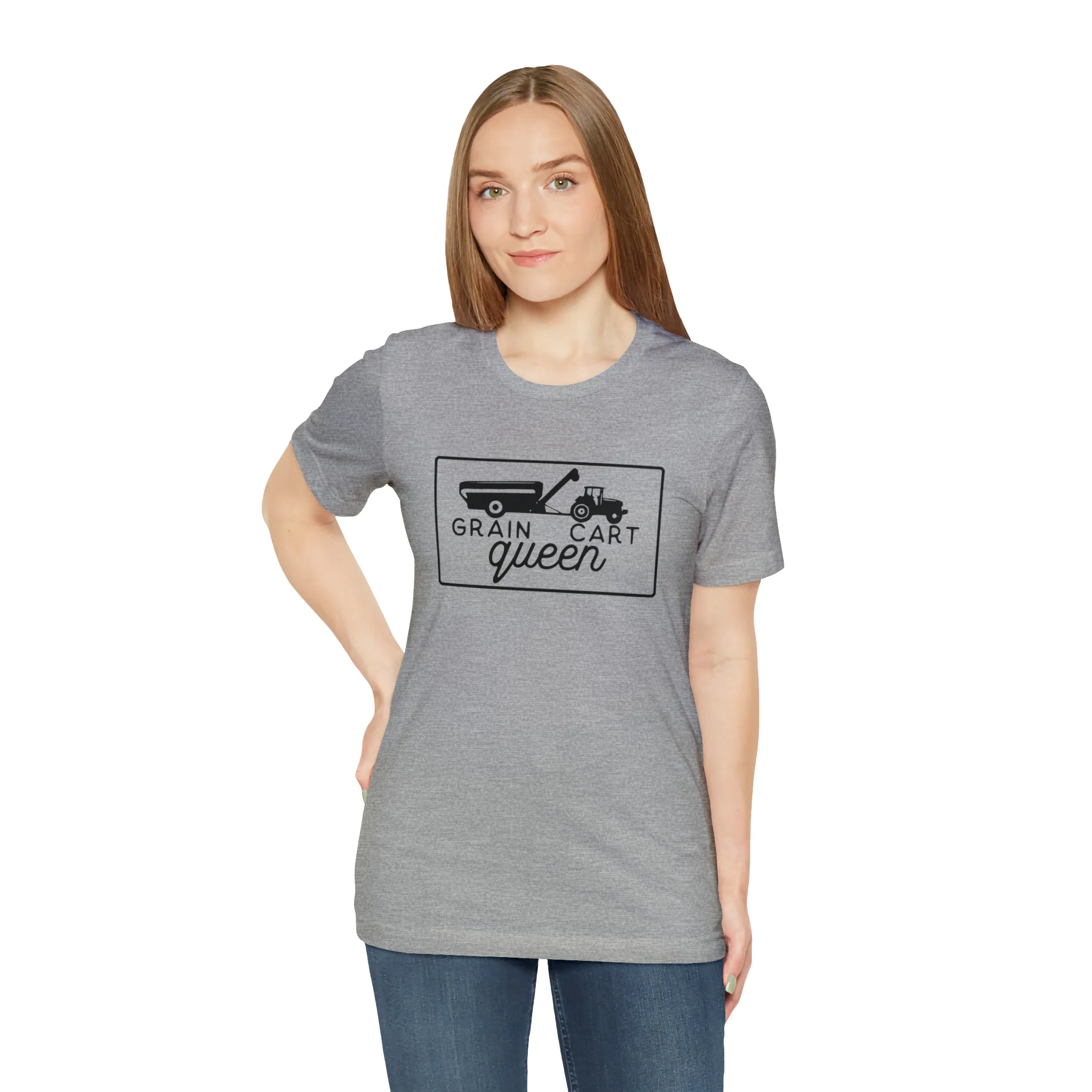 Grain Cart Queen Unisex Jersey Short Sleeve Tee