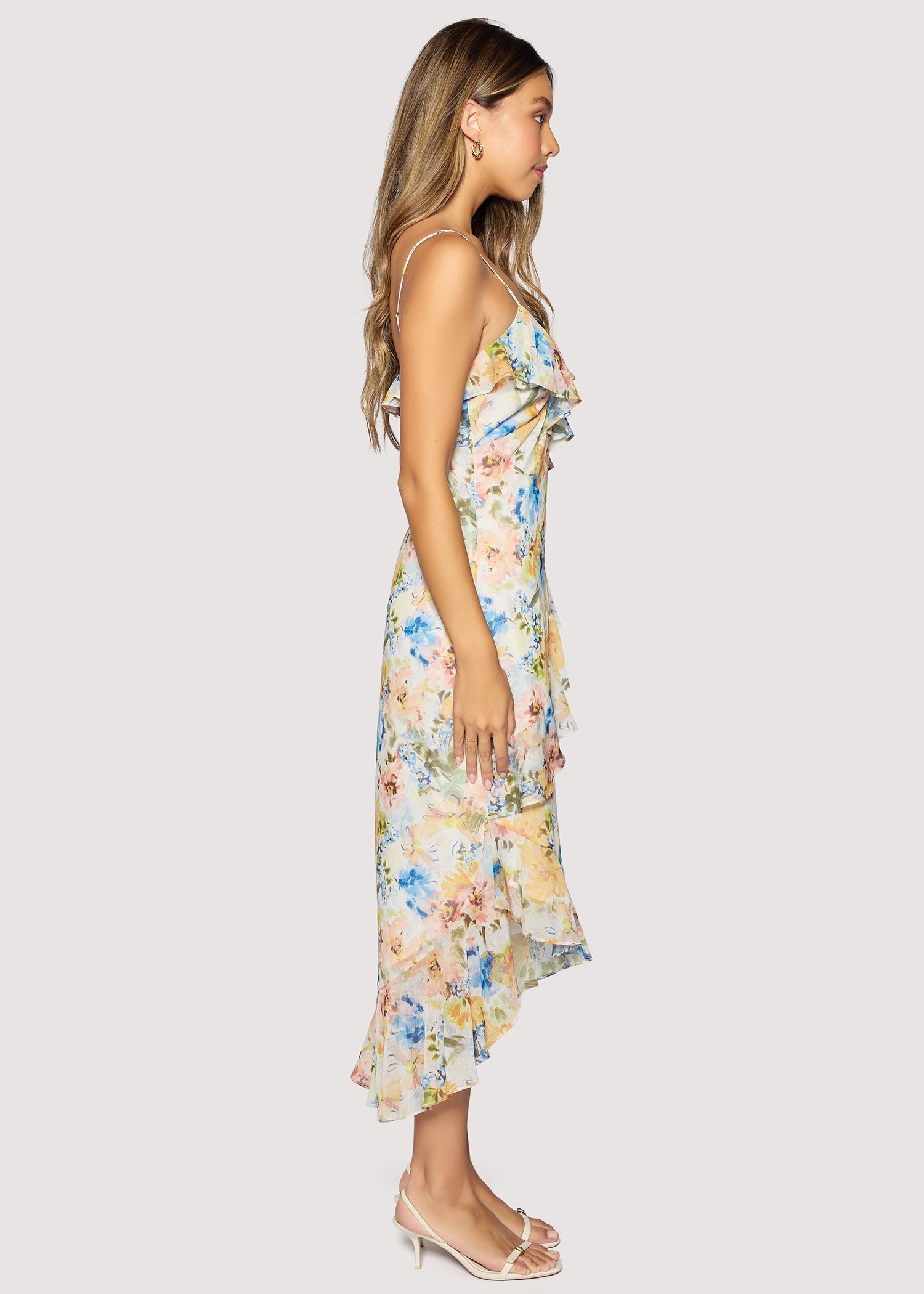 Garden Afterglow Maxi Dress in Multi Floral