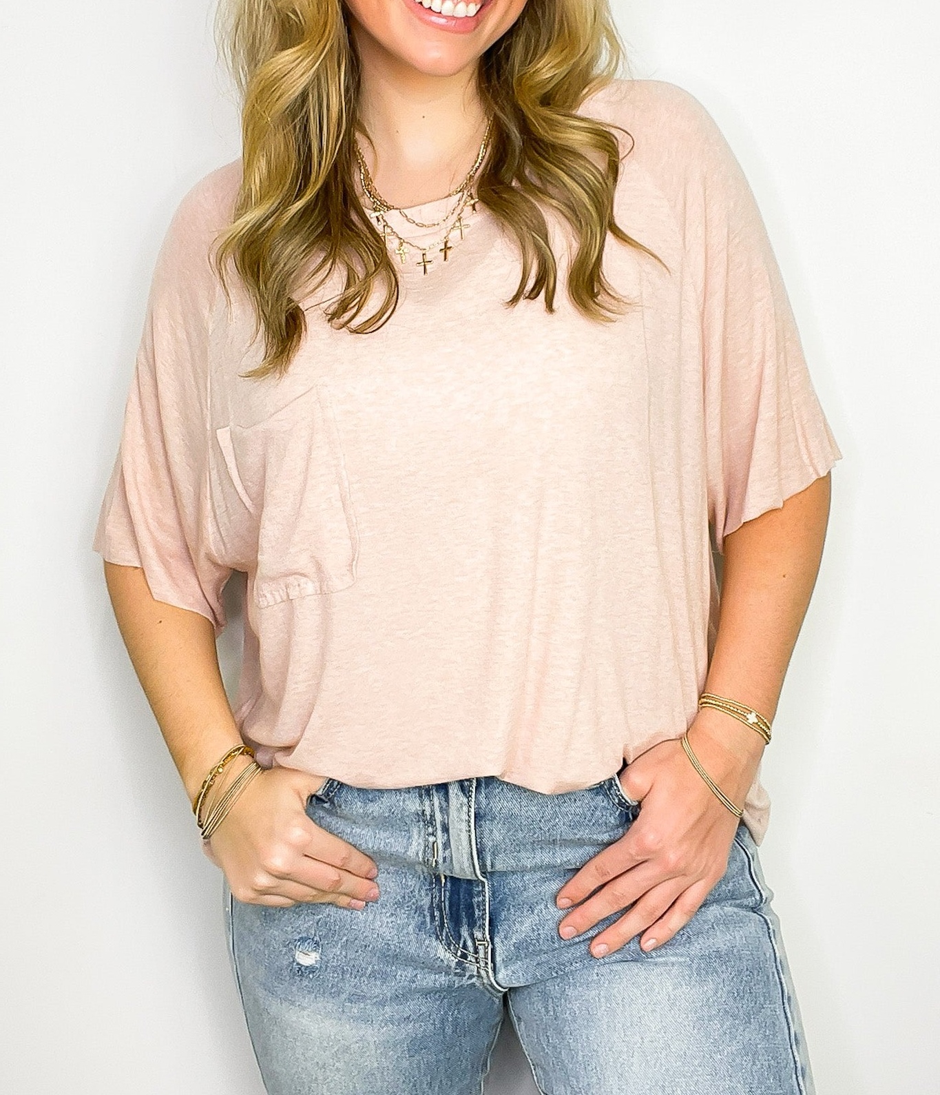 Inspire Me Casual Pocket Tee