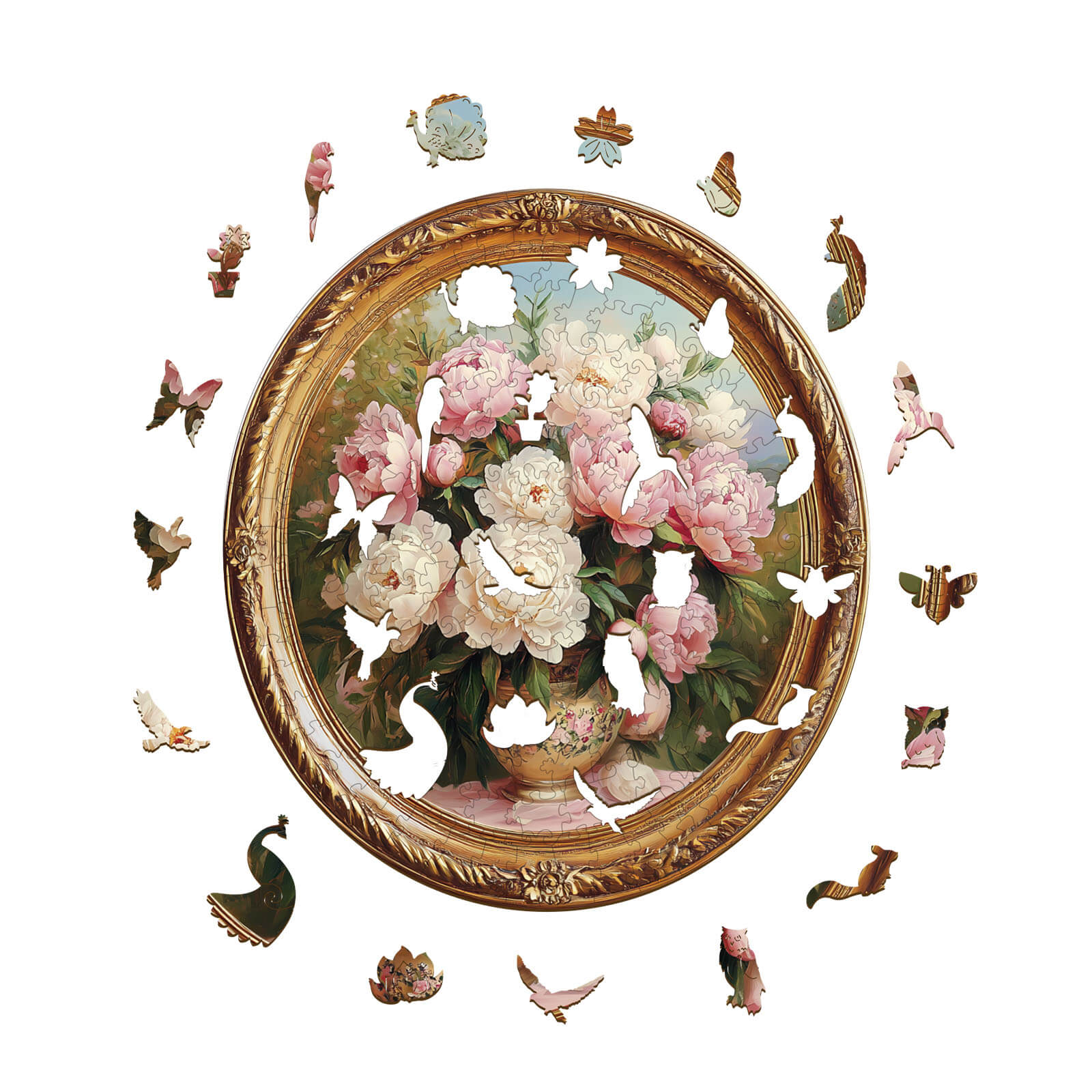 3D Tranquil Spring Day Wooden Jigsaw Puzzle