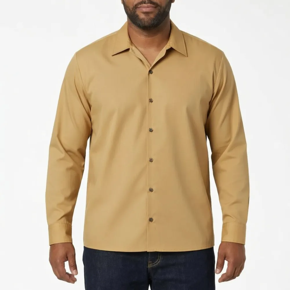 2026👍Work  Shirt 1574 Men's Long Sleeve Button Up Multiple Colors Available
