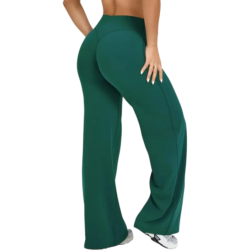 Straight Leg Bottoms Casual Pants