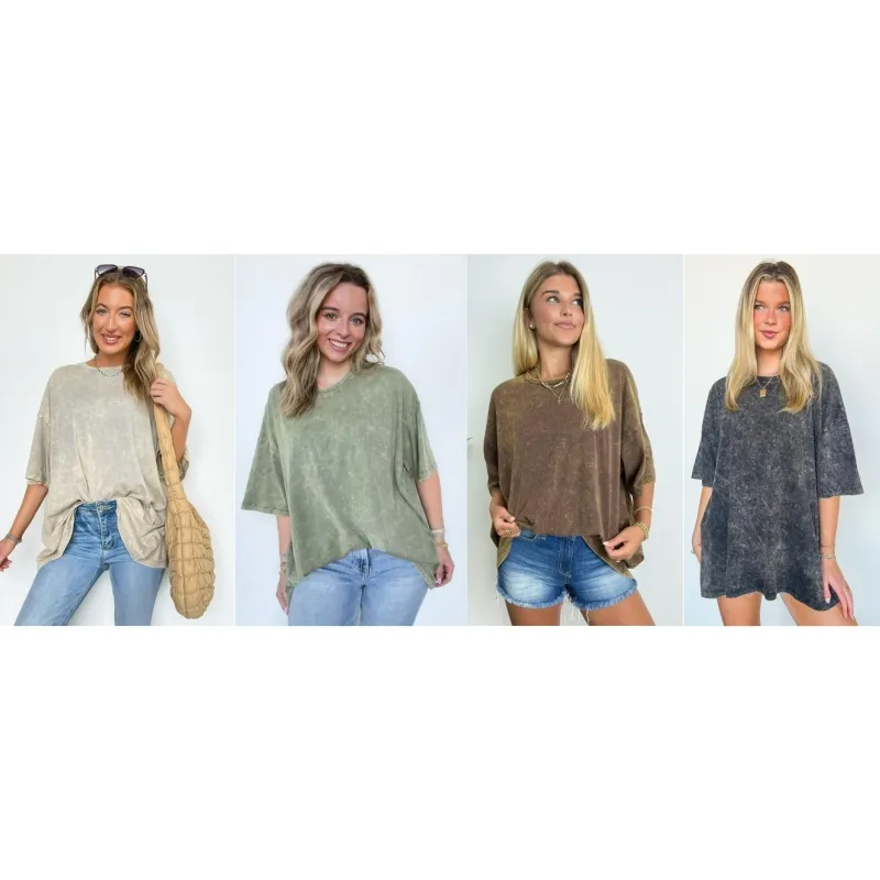 Women's Large-Sized Loose-Fitting Blouse (Just $3 Each!)