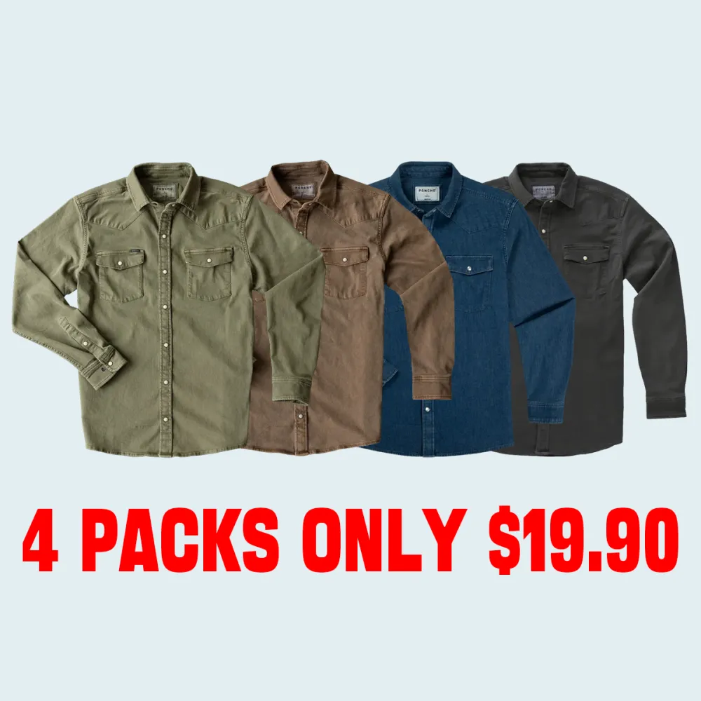 🔥Last Day 50% Off 🔥Performance Classic West Work Shirt