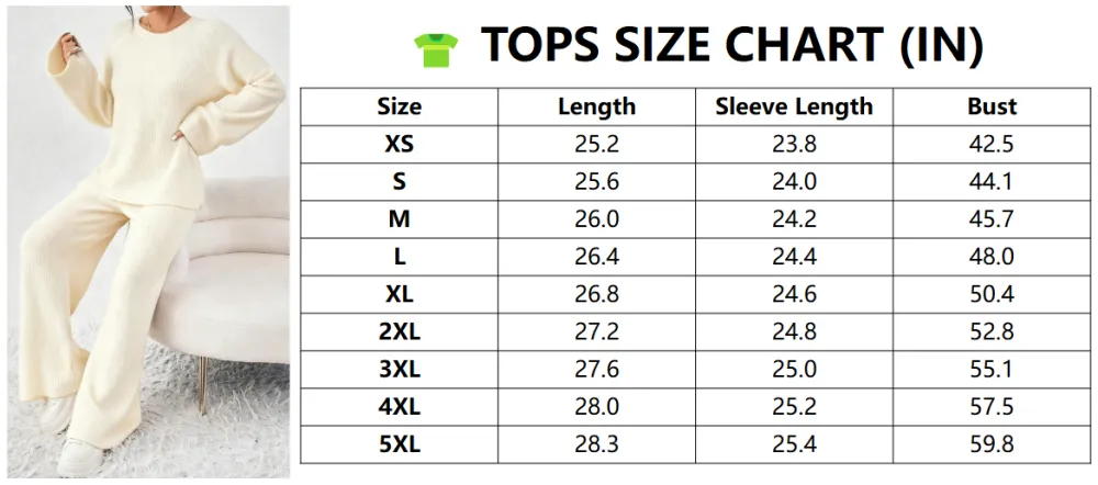 Women's Raglan Sleeve Split Long Sleeve Sweater & Elastic Waist Pants Set