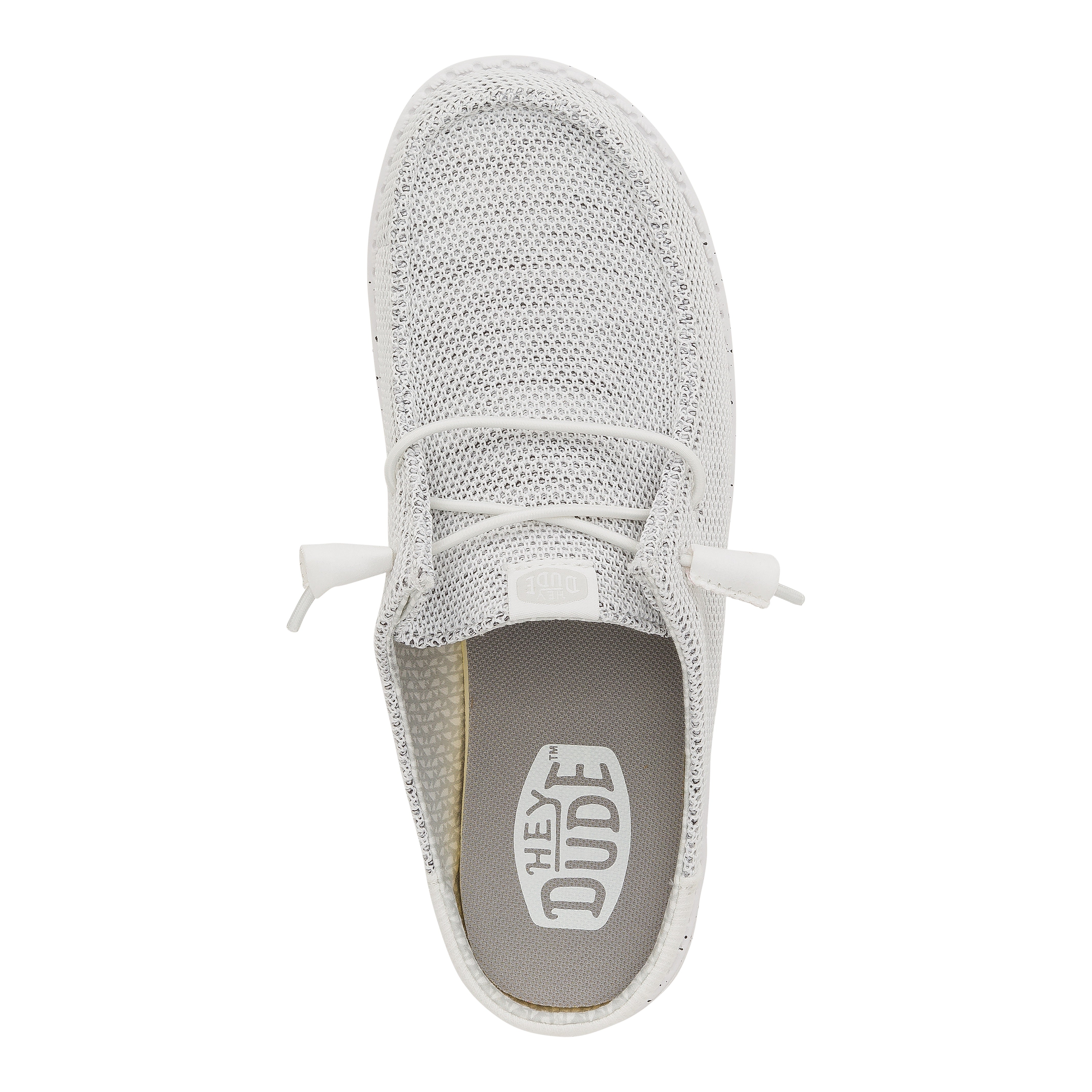 Wendy Slip Stretch Sox - Stone White