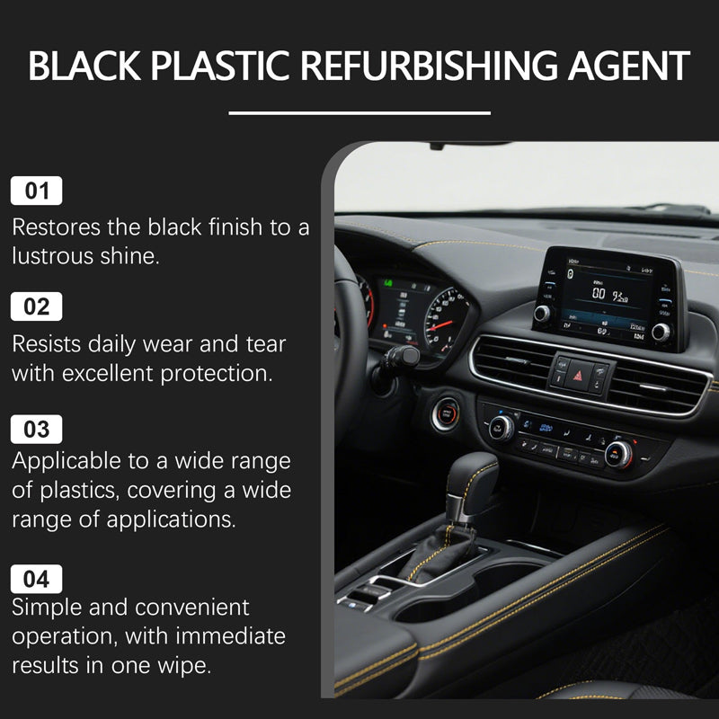 Long‑Lasting Car Plastic Refurbishing Agent Set