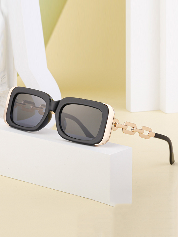 Geometric Sun-Protection Sunglasses Accessories