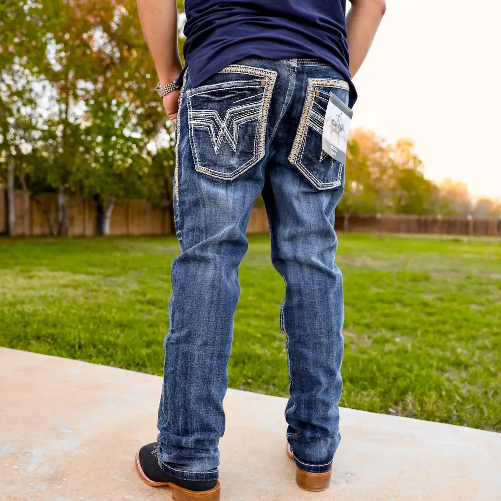 Men’s SA-047 Straight Fit Blue Jean