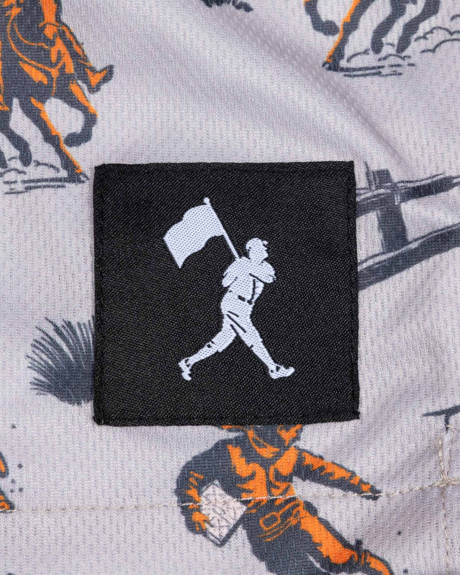 Baseballism Bullpen Diamond Air Mesh Shorts (Tan) - Youth