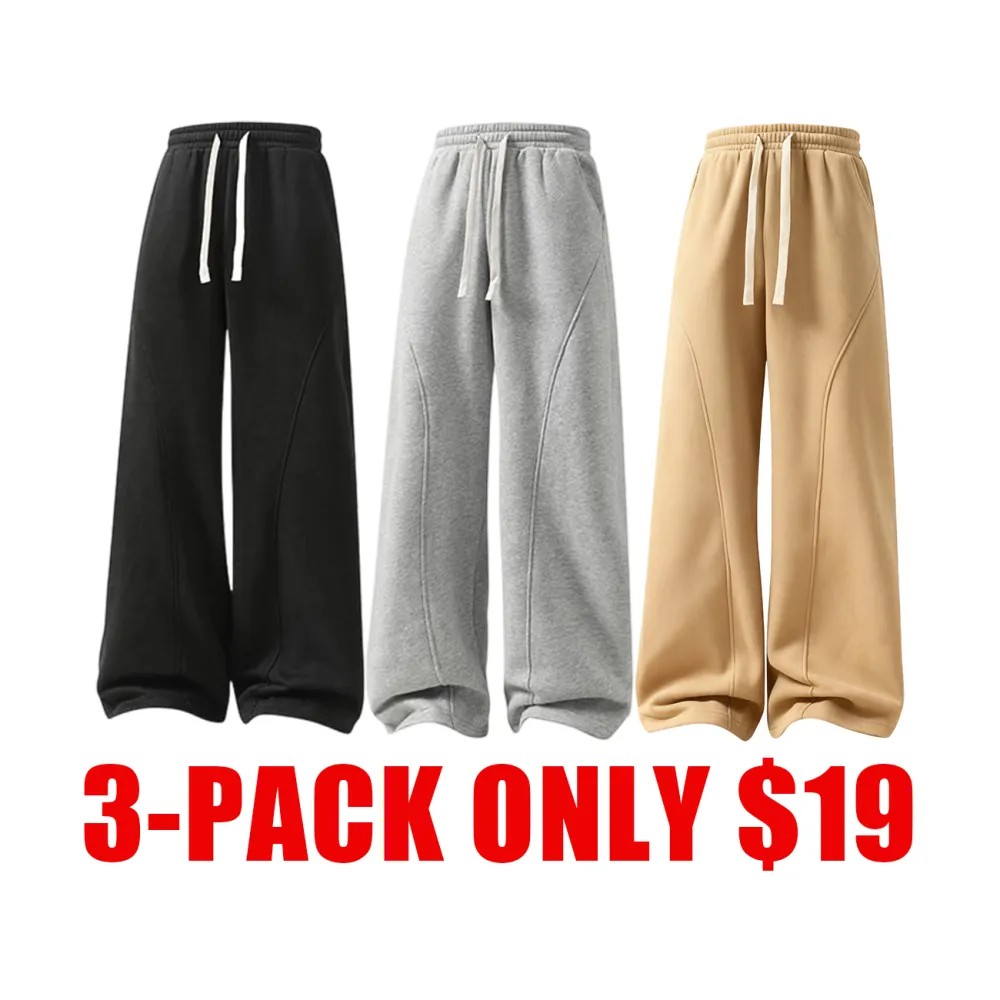 🌟 Unisex Fleece-Lined Sweatpants – Ultimate Comfort & Warmth 🌟