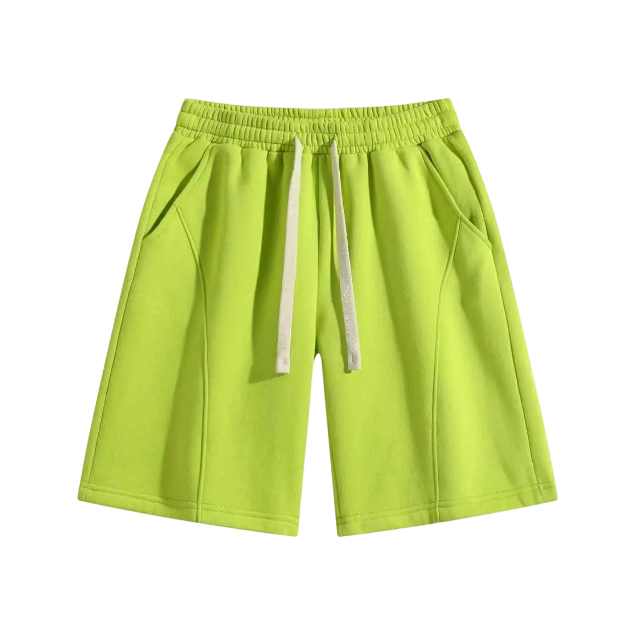Men's Lightweight Breathable Pocket Waist Shorts - Casual Workout & All-Season Bottoms