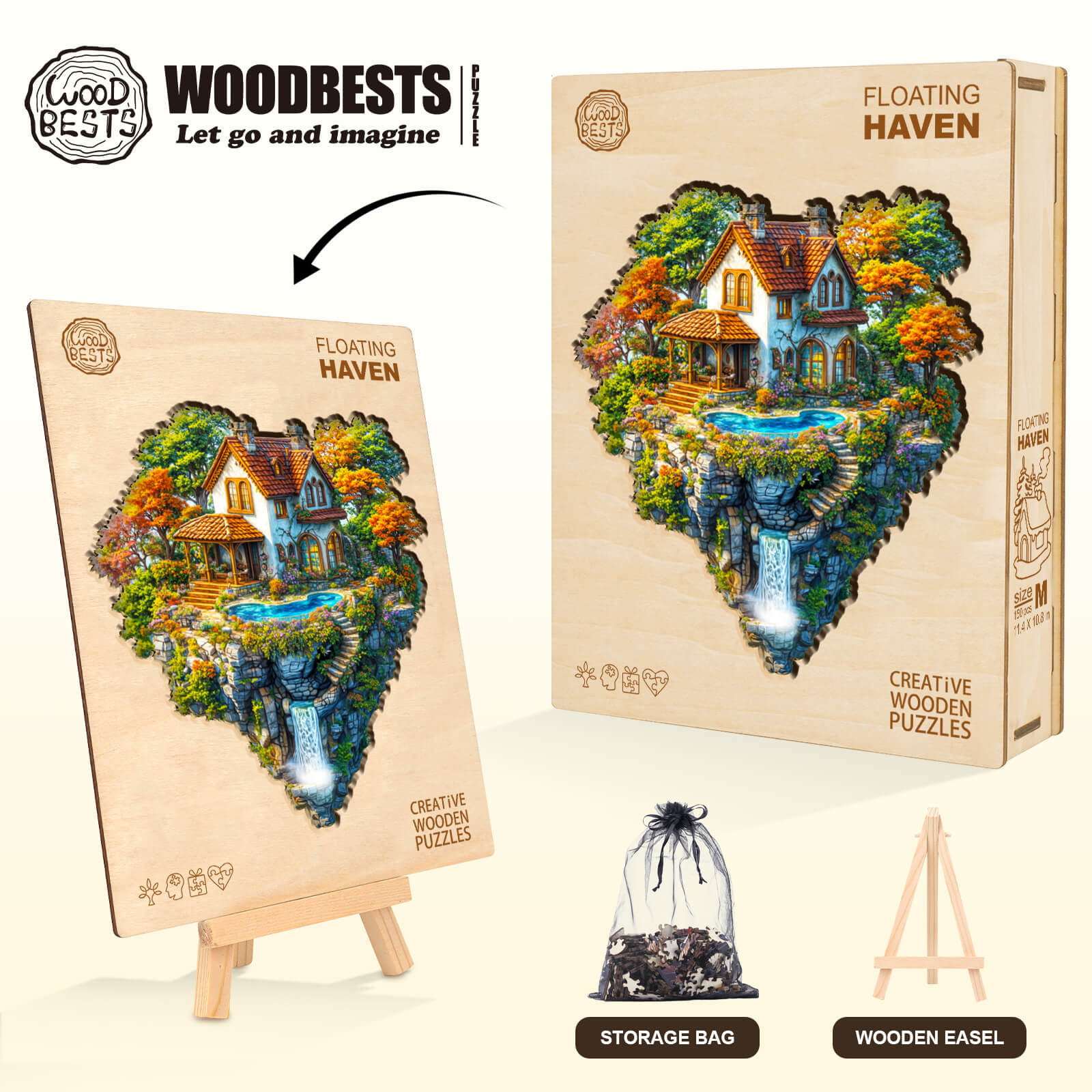 Floating Haven Wooden Jigsaw Puzzle