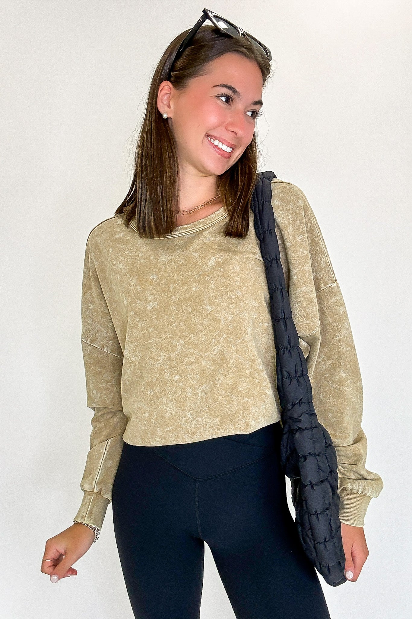 Vintage Mineral Wash Pullover