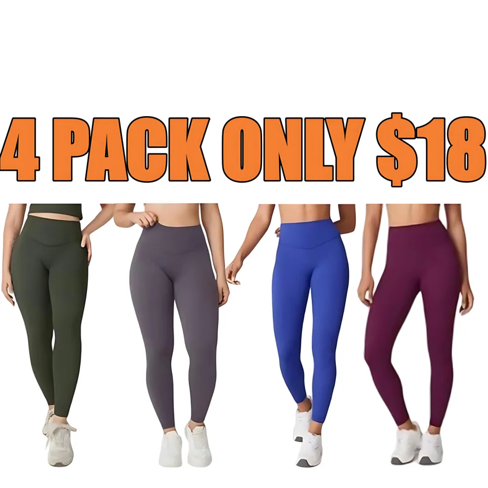 Women High Waisted Soft Yoga Workout Leggings