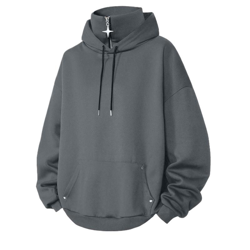 Plus Size Men’s Casual Pullover Jacket